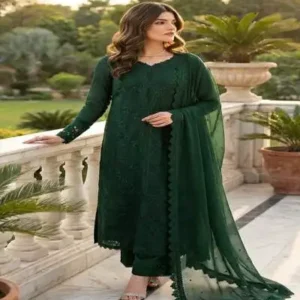 chiffon dress embroidery 3