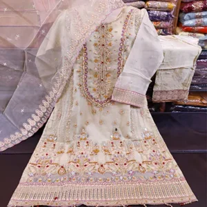 chiffon frock design