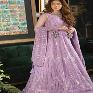 chiffon frock designs 2