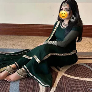 chiffon gala design for girl