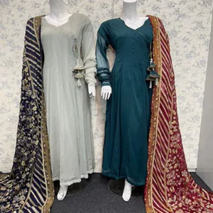 chiffon maxi frock online