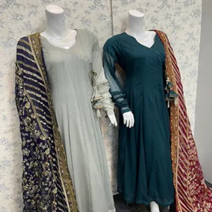 chiffon maxi frock online 3