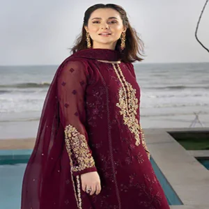 chiffon suit Malai 1
