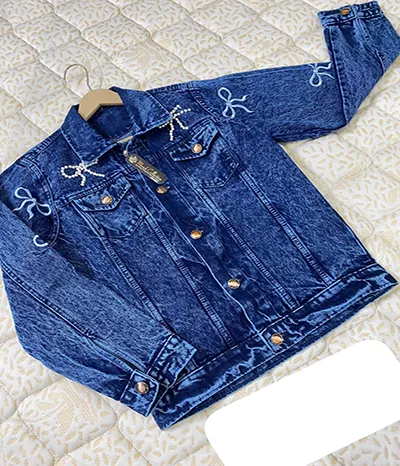 denim jacket black women