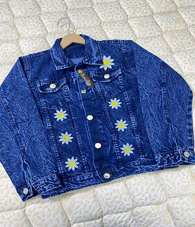 denim jacket black women