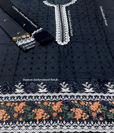 dhanak 3pc unstitched sale 1