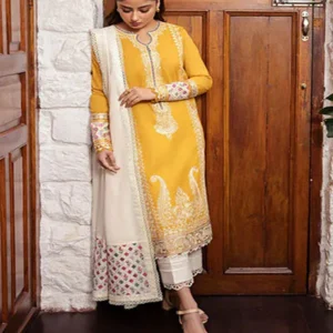 dhanak fabric embroidered 3