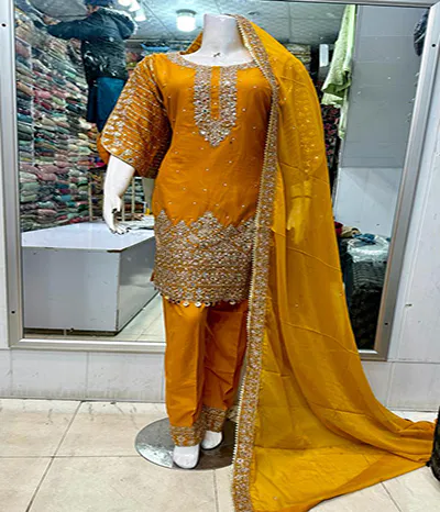 embroidery on chiffon price