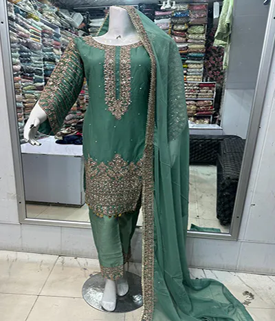 embroidery on chiffon price