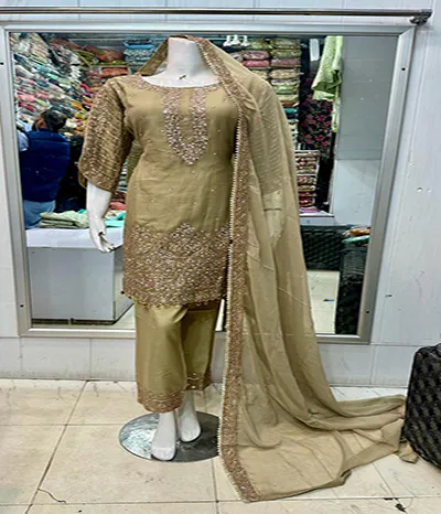 embroidery on chiffon price