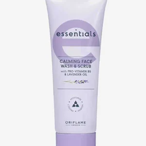 essentials calming face wash oriflame