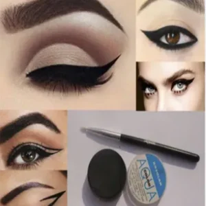 eyeliner in cake