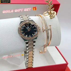 girls watch jewellery set