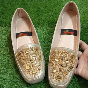 gold pumps for women