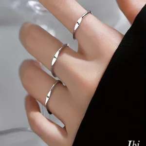 initial ring silver 2