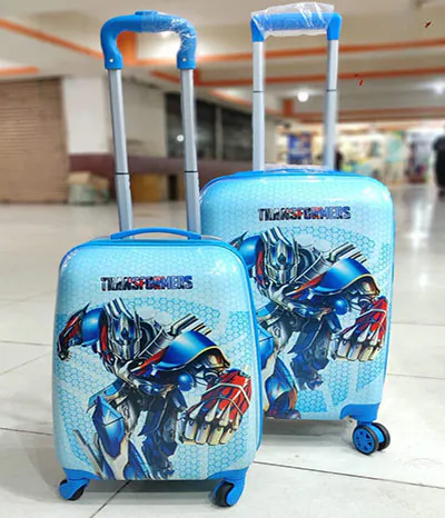 kids suitcase trolley Pak 4