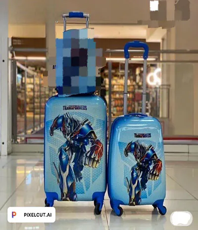 kids suitcase trolley Pak 7