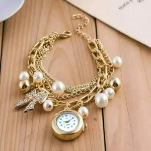ladies pearl bracelet watch 3