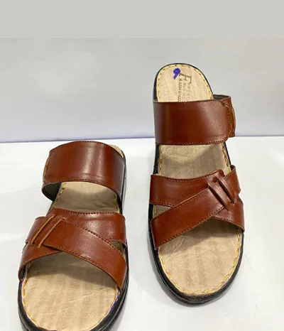 leather slippers for mens