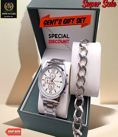 man box gift watch