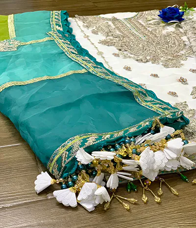 maria b chiffon suit