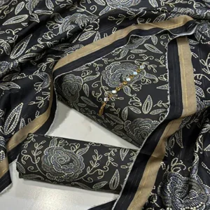 maria b fabric floral digital printed pakistan 1