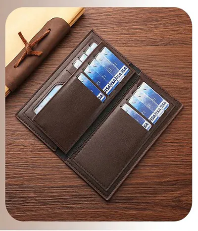 mens long wallets