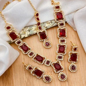 oxidised jewellery necklace set