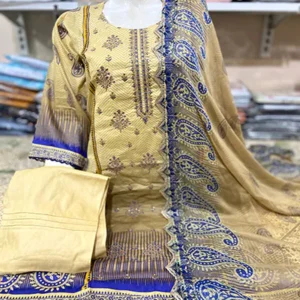 pakistani lawn suits with chiffon dupatta 2