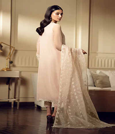 pure chiffon dress - Image 3