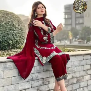 ready to wear embroidered suit