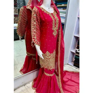 sharara dress chiffon