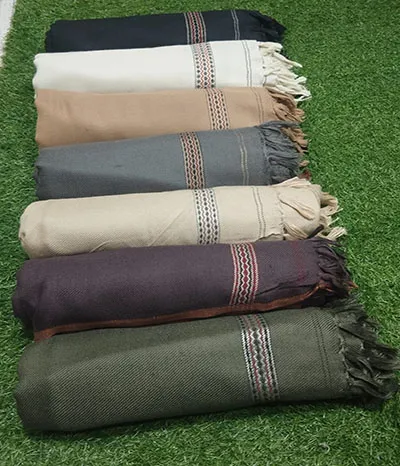 shawl for men with name