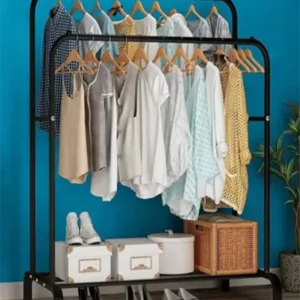 shelves double clothes room 1