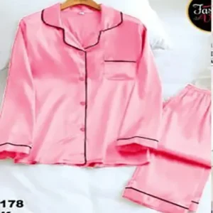 silk night suit for ladies 2