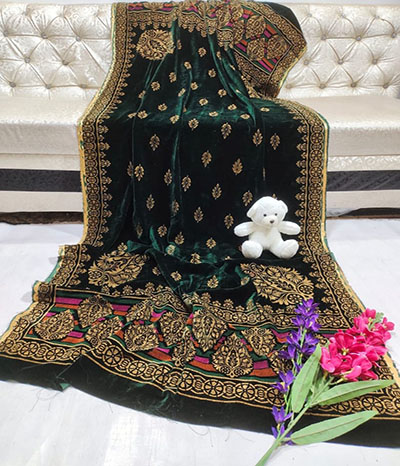 velvet shawl pakistani