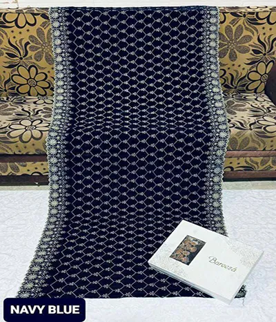 winter velvet shawls online - Image 5