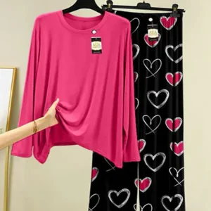 women lounge wear printed trouser