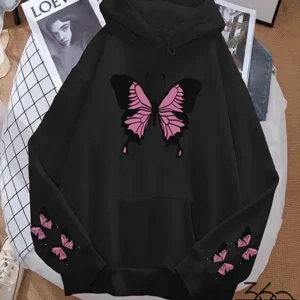 women printed hoodie unisex