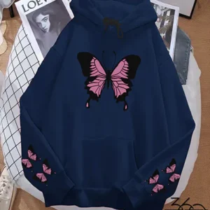 women printed hoodie unisex 2